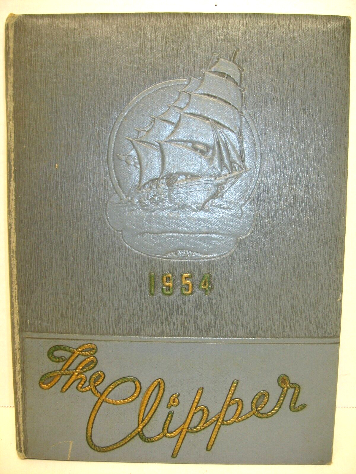 1954 Clipper, New London High School, New London, Connecticut Yearbook