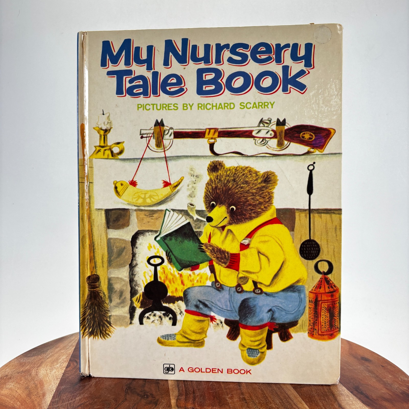 My Nursery Tale Book by Richard Scarry 1973 Golden Books