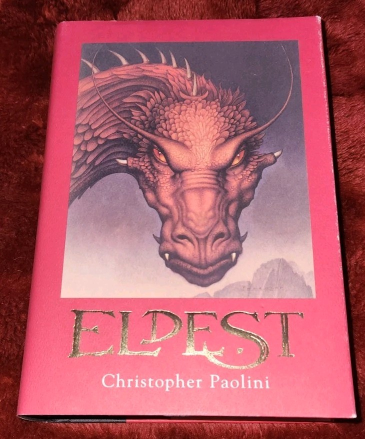 Christopher Paolini Eldest Signed 1st Edition Autographed Hardcover 2005
