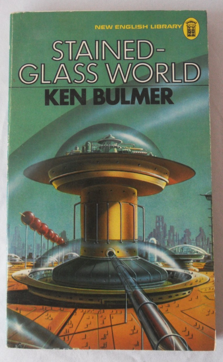 Stained-Glass World by Kenneth Bulmer. 1976 First NEL Vintage Edition Paperback