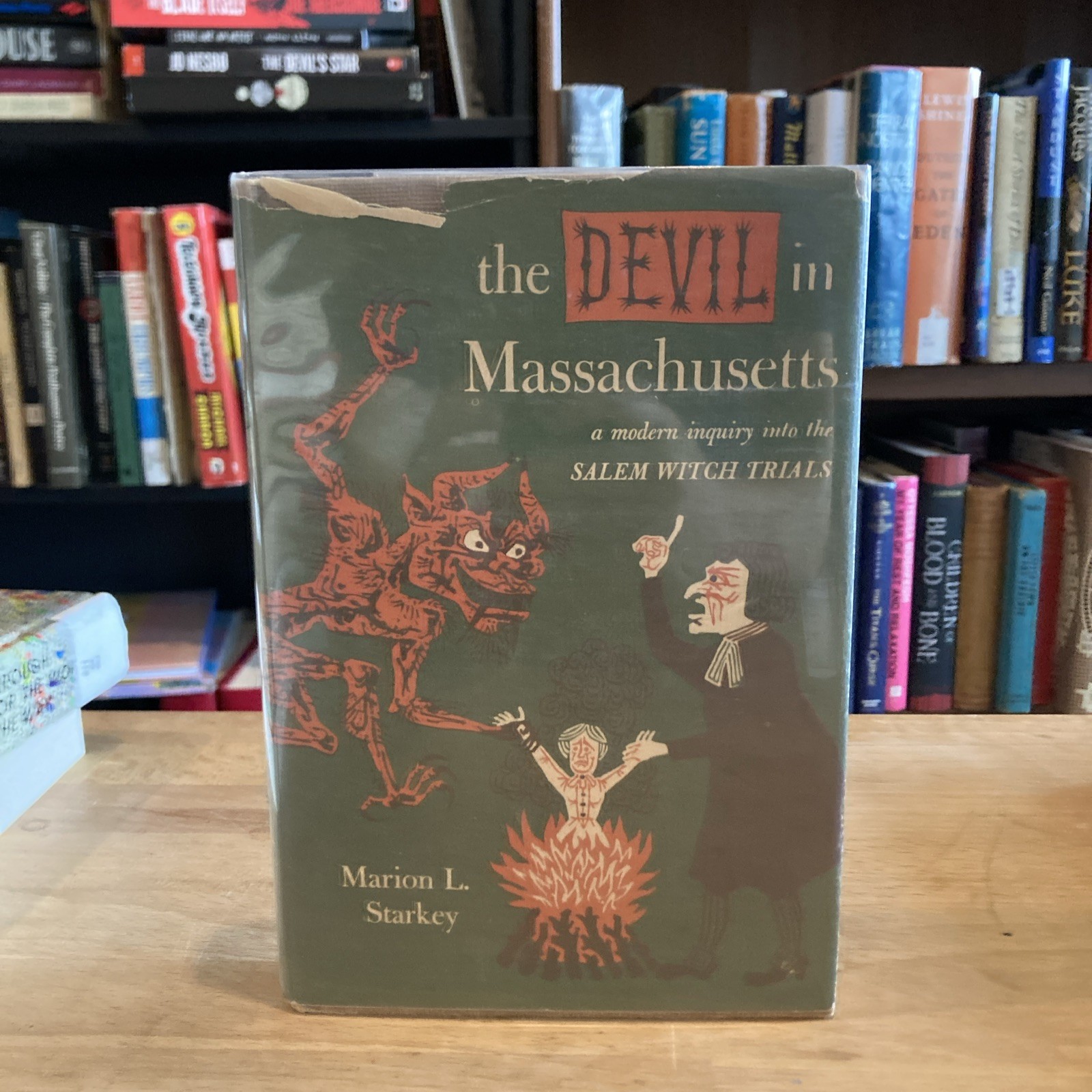 1950 1ST EDITION HCDJ Marion L. Starkey THE DEVIL IN MASSACHUSETTS