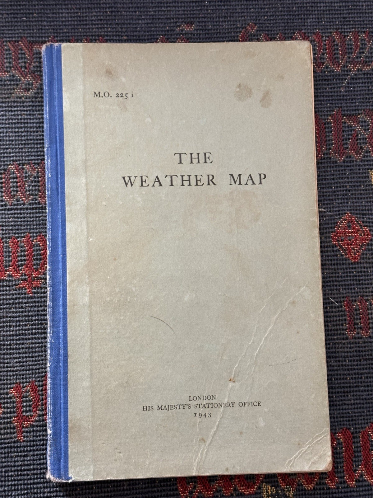 The Weather Map 1943 His Majesty’s Stationery Office 3rd Ed Air Ministry