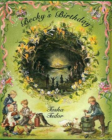 Tasha Tudor / BECKY’S BIRTHDAY Signed Tasha Tudor 1992 #22331
