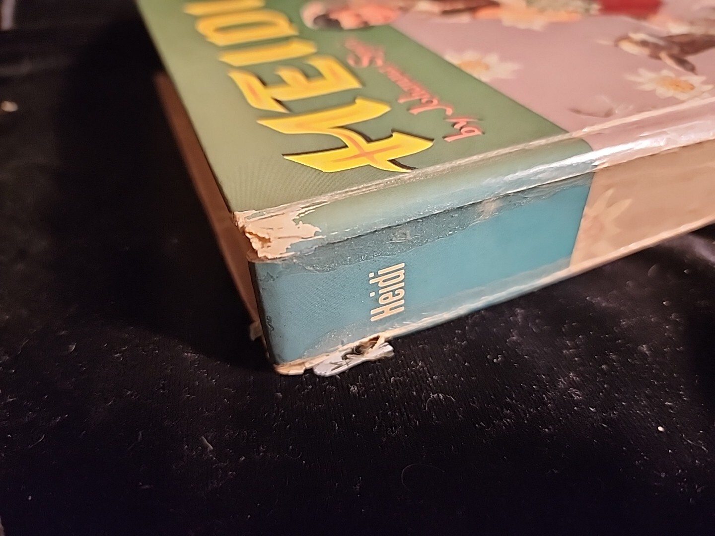 Book Heidi by Johanna Spyri 1944 illus. by Smalley Whitman Children’s Classic