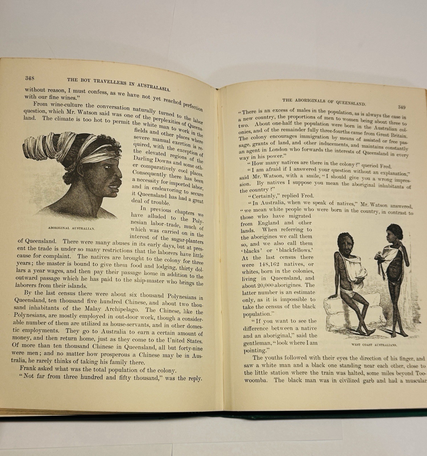 Boy Travellers Australasia Marquesas Samoa Australia Hawaii 1800s Knox Hardcover