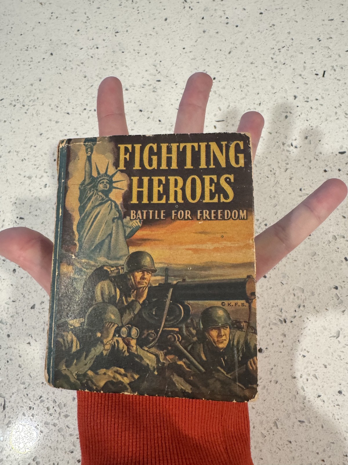 Fighting Heroes Battle For Freedom Stookie Allen Whitman Better Little Book 1942