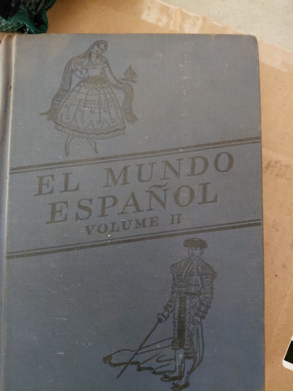 D. C. Heath El Mundo Español Vol II 1936 Illustrated Hardcover Spanish
