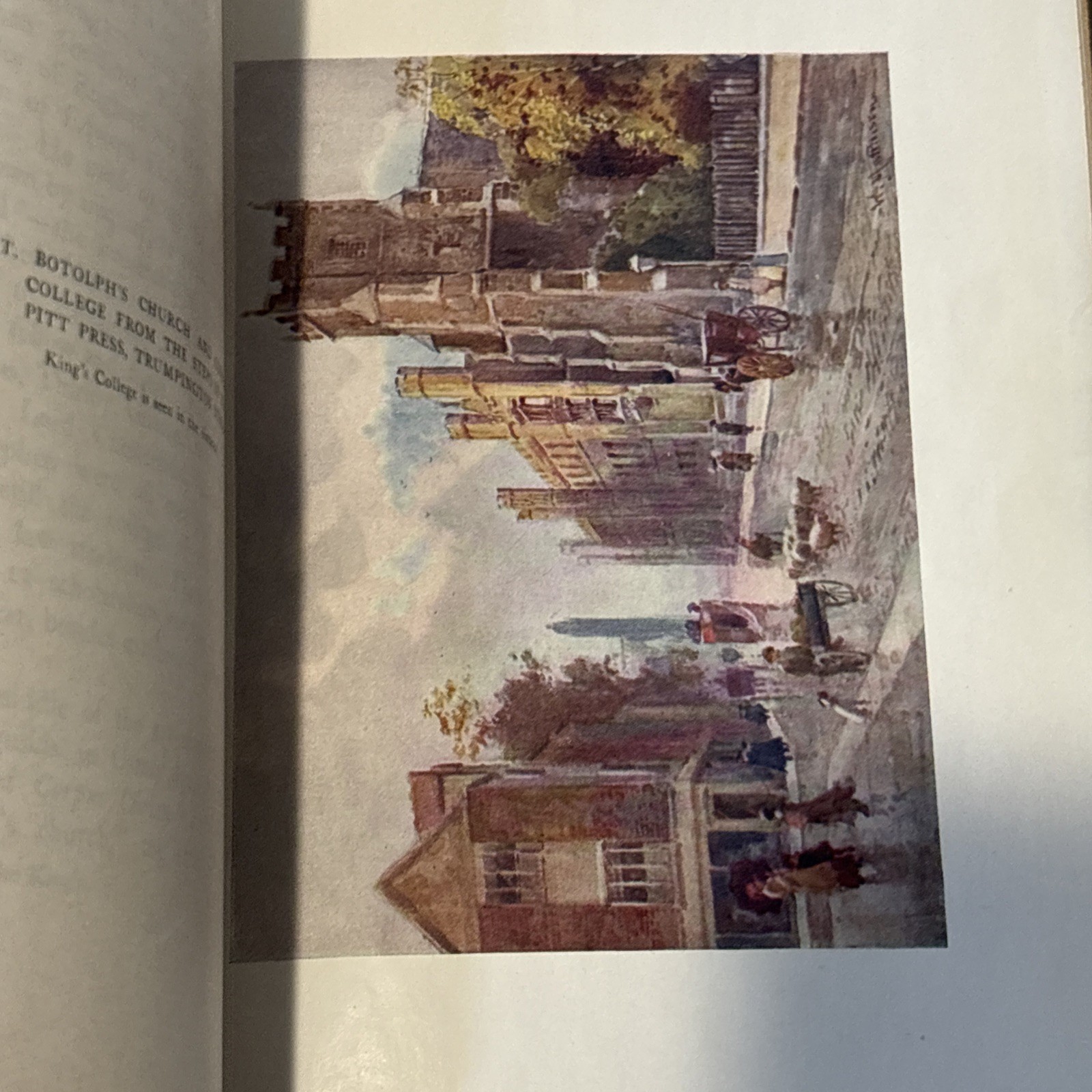 Cambridge by M.A.R.Tuker- 1st Edition, 1907, Illustrated by W. Matthison Vintage