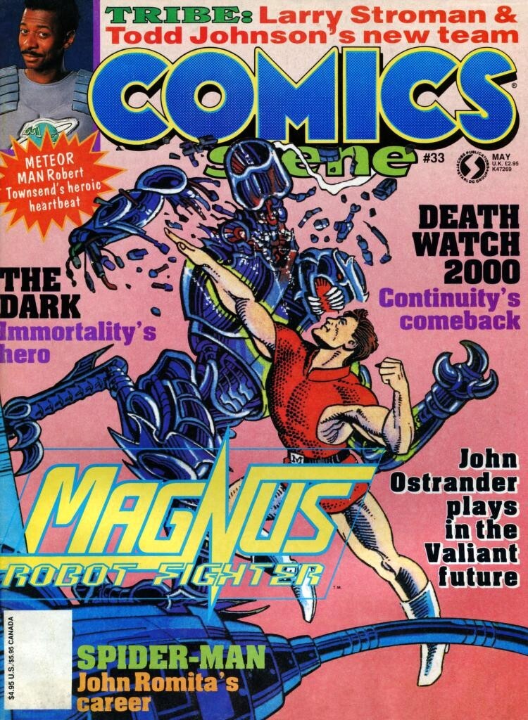 COMICS SCENE MAGAZINE 58 Classic Issue Collection On USB Flash Drive