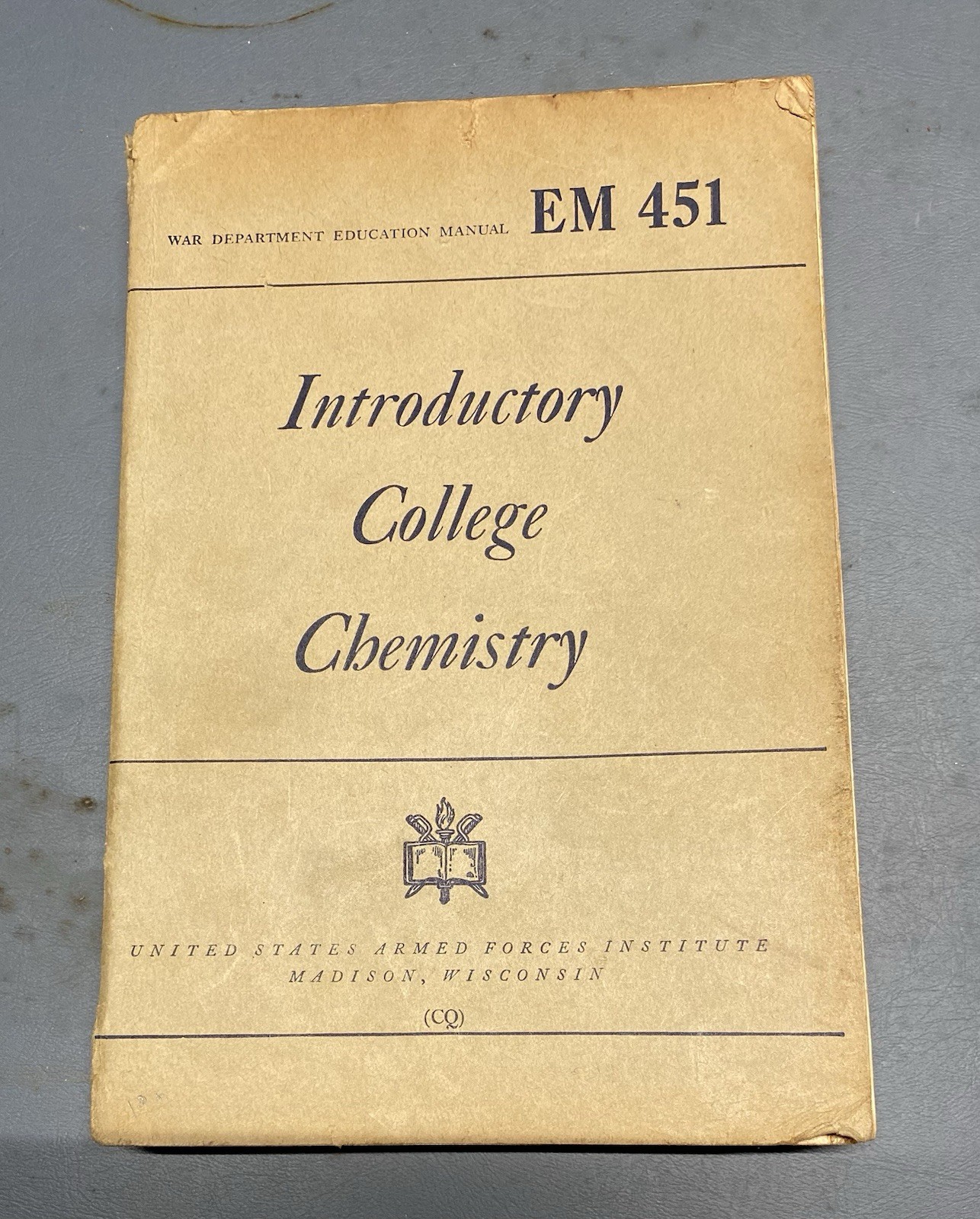 World War 2 Era Education Manual EM 451