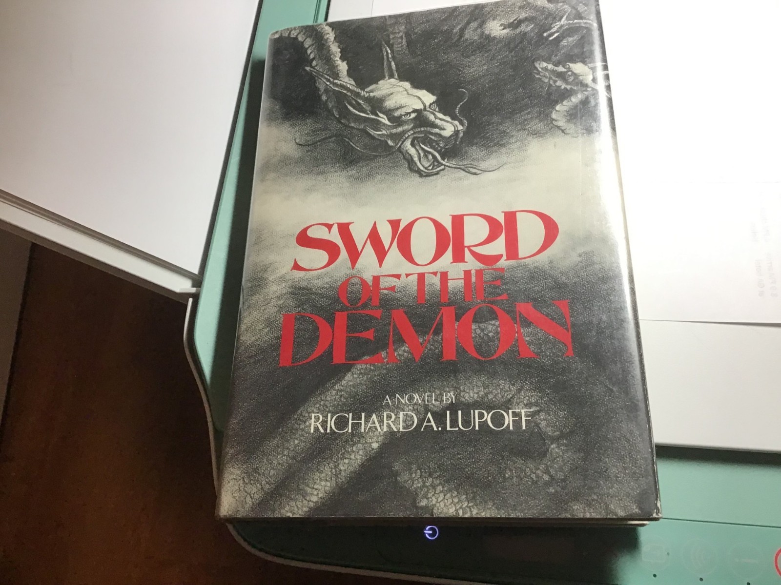Sword Of The Demon by Richard Lupoff Signed First Edition HC Mylar