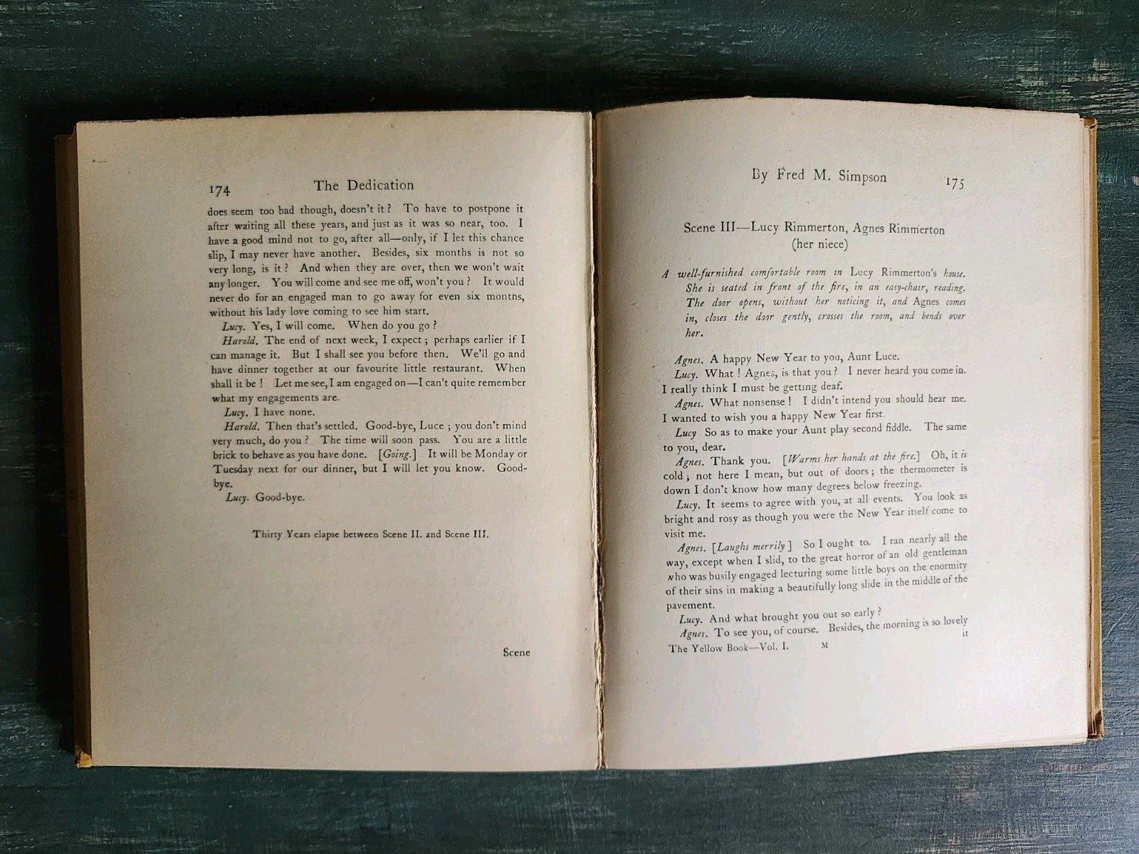 The Yellow Book • Volume I • April 1894 • Illustrated • Beardsley Beerbohm James