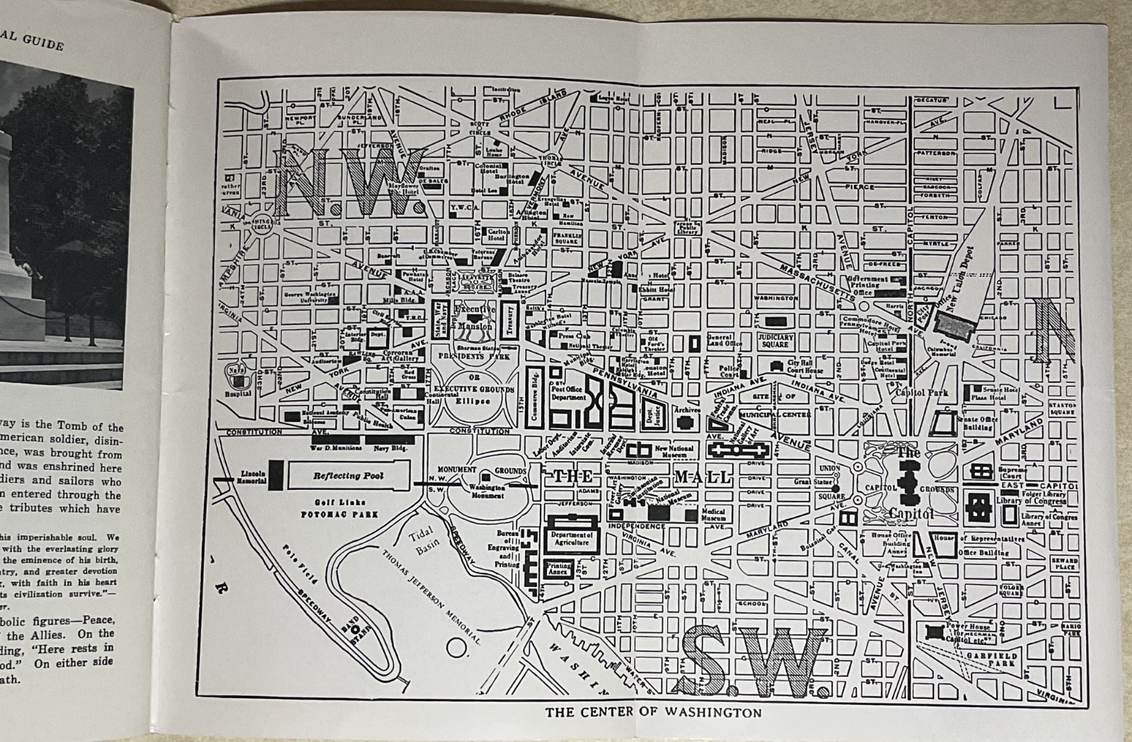 1950 Washington Practical Guide-Charles B. Reynolds & 1930s New York State Fair