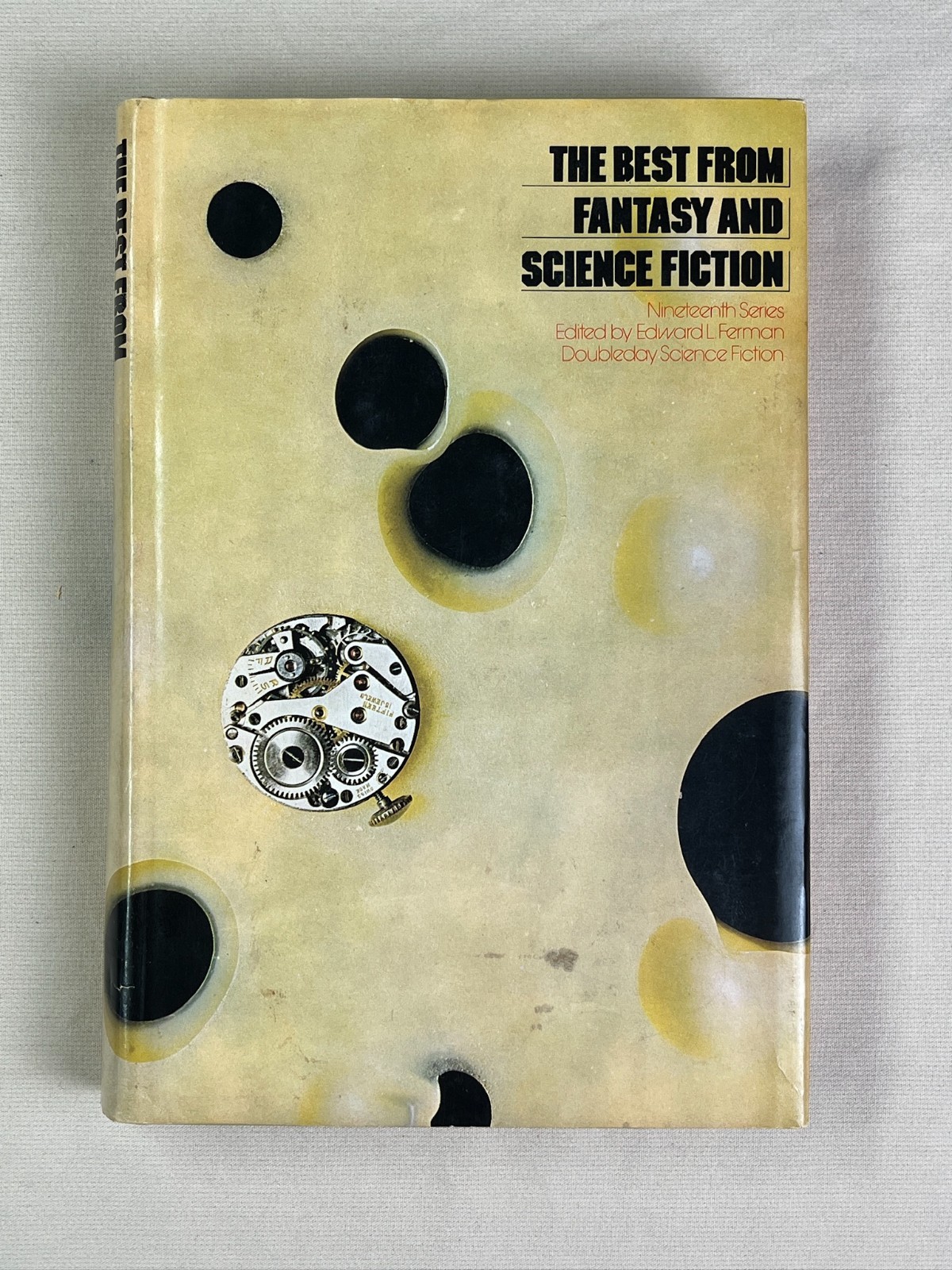 Best Fantasy & Science Fiction 19th Series HC DJ 1971 Doubleday Anthology
