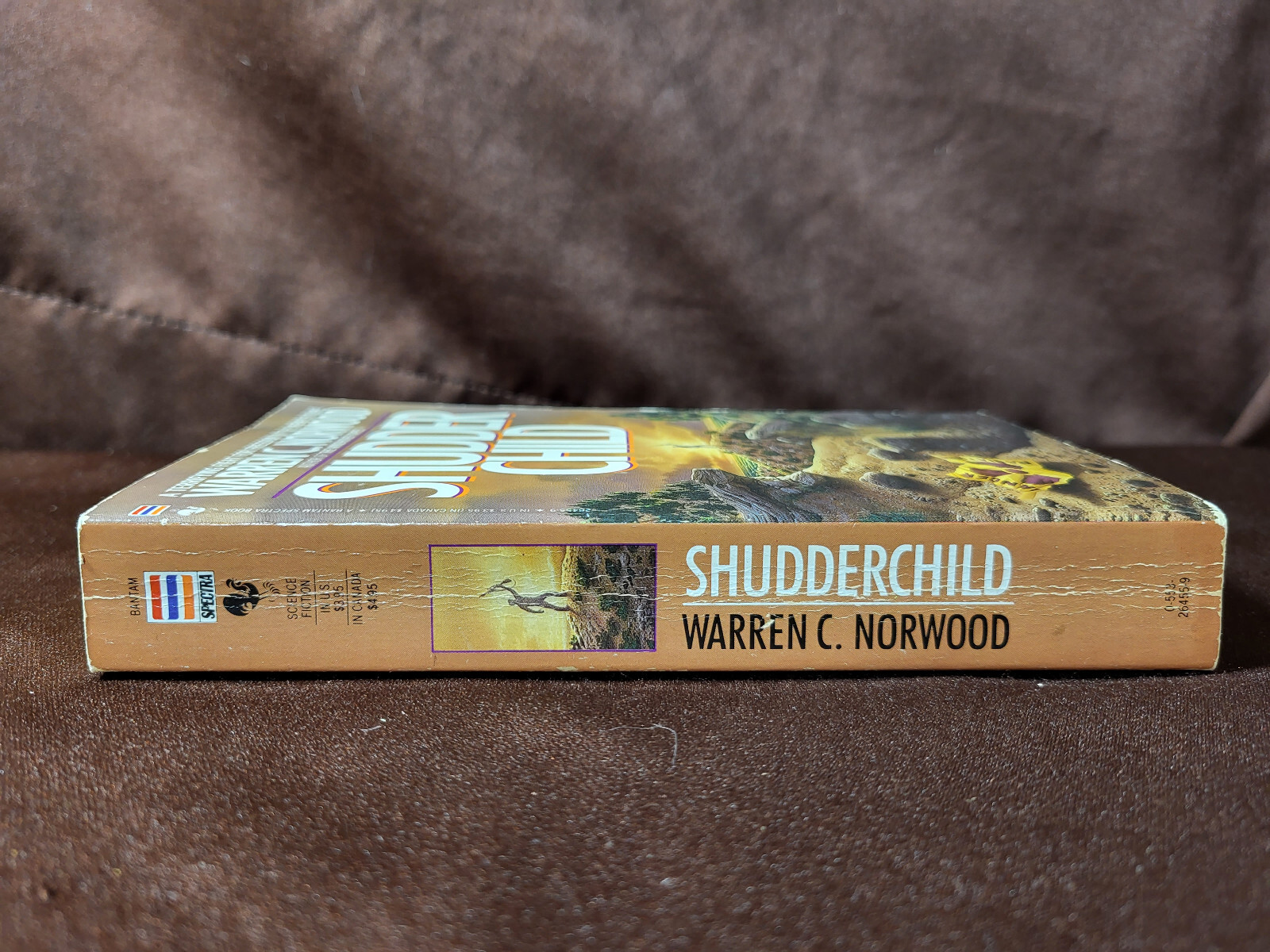 Shudder Child by Warren C Norwood 1987 Bantam 1st Printing Paperback