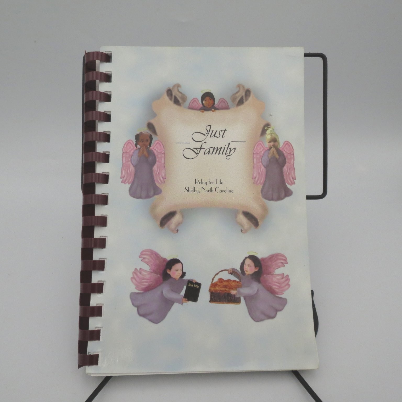 Just Family Relay For Life Cookbook Shelby NC 2007 Community Recipes Angels
