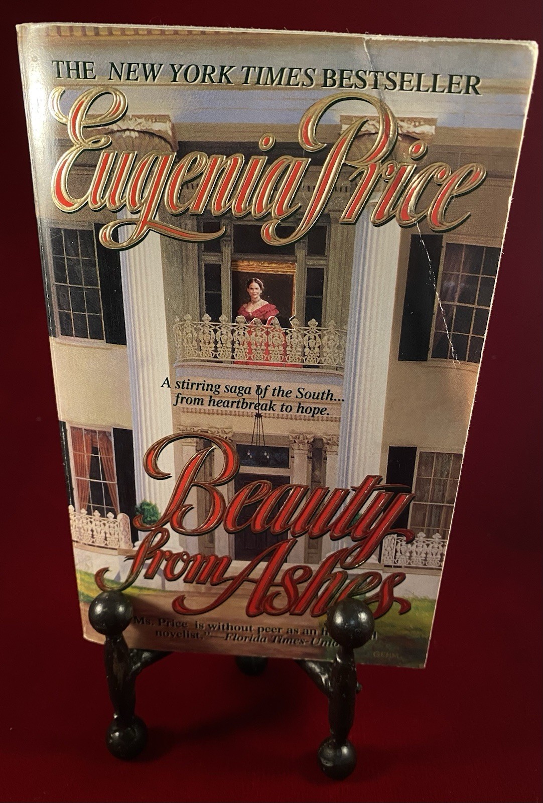 Eugenia Price Beauty From Ashes – 1996 paperback #3 Georgia Trilogy