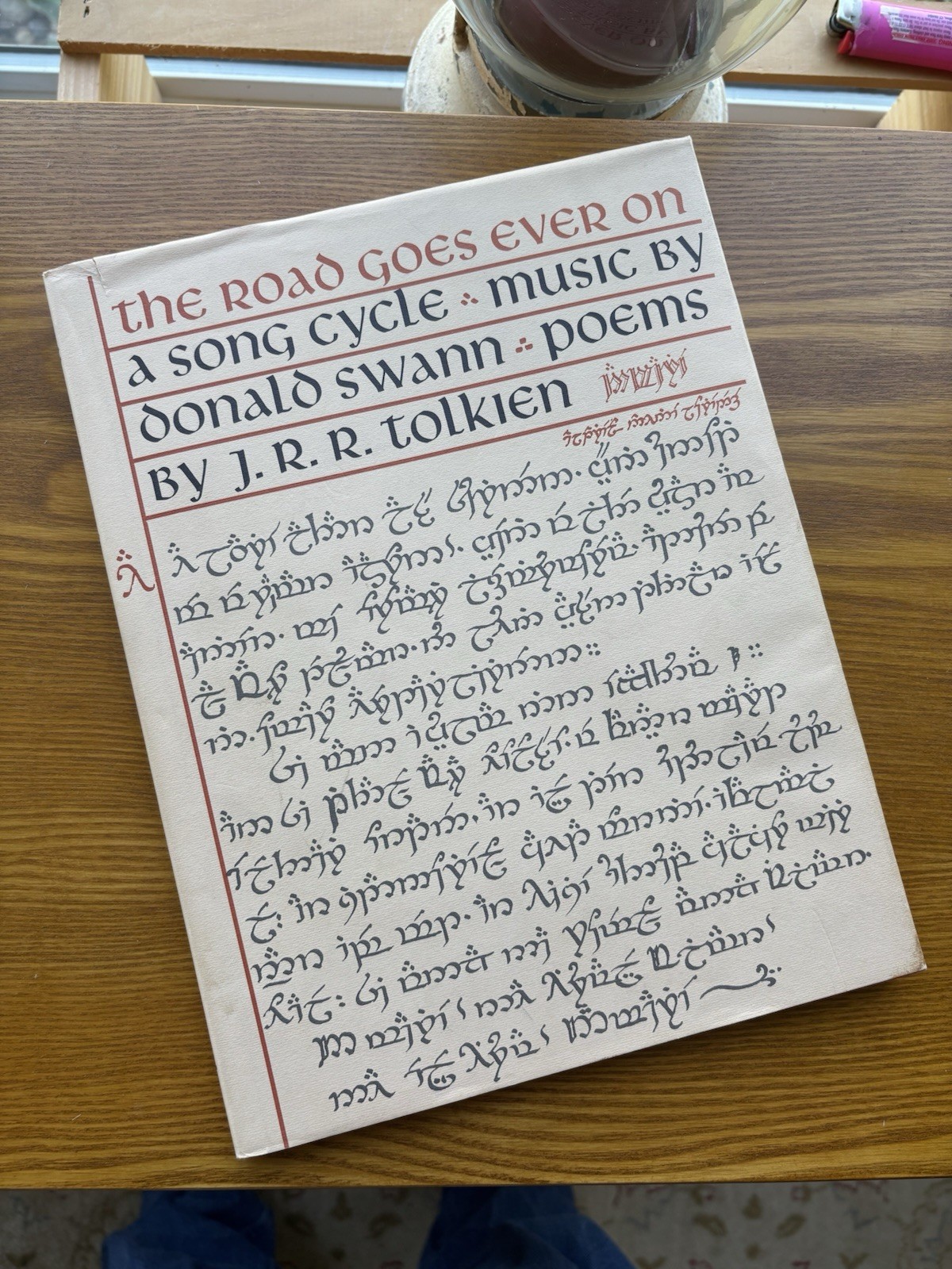 The Road Goes Ever On: JRR Tolkien-Donald Swann 1st Edition. 2nd Printing. HM