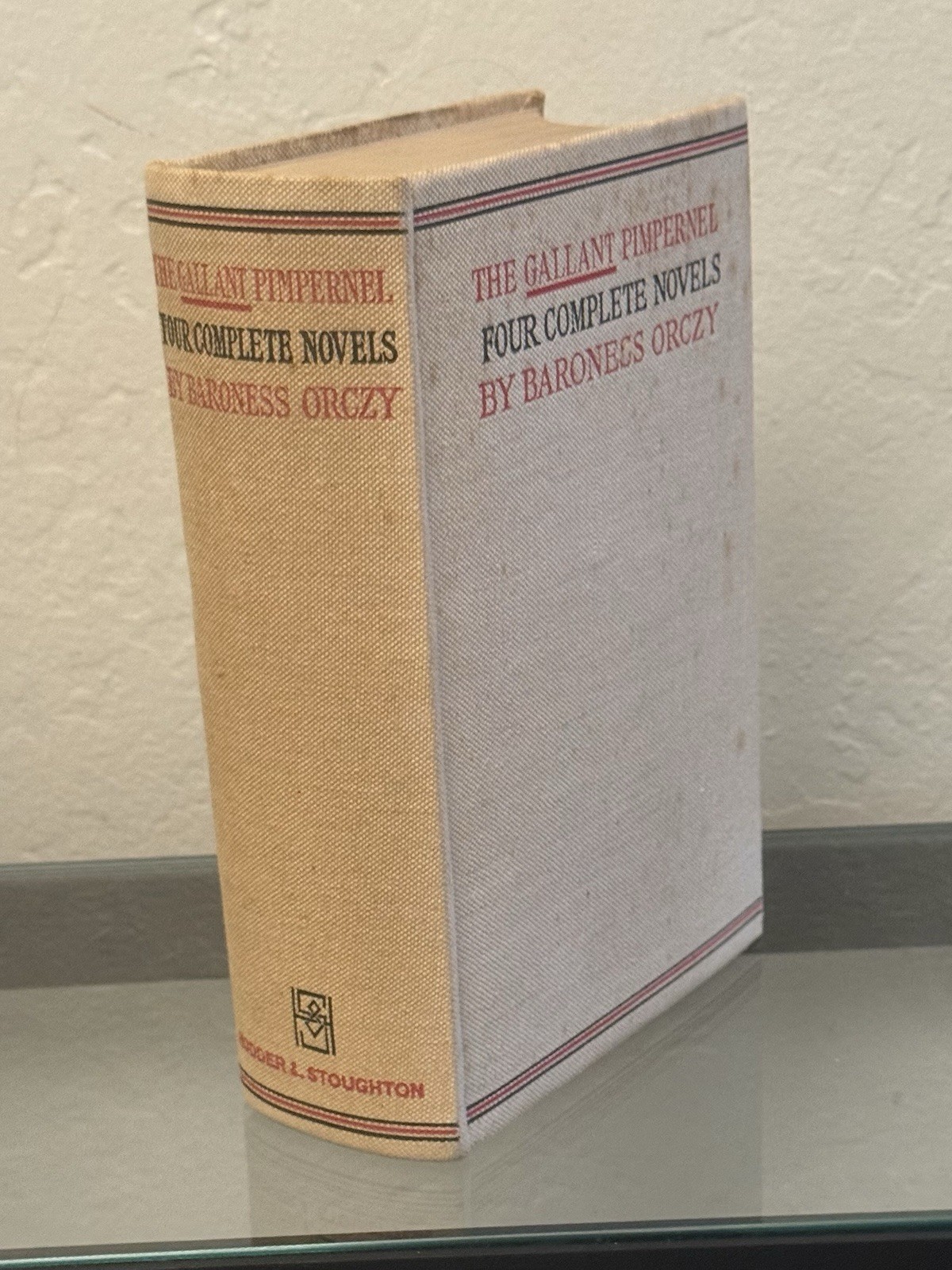 The Gallant Pimpernel ~4 Complete Novels~ by Baroness Orczy 1939