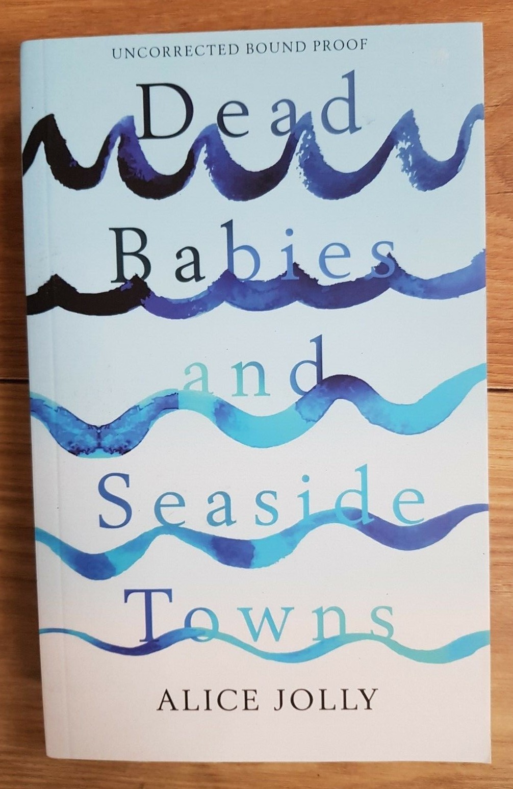 DEAD BABIES AND SEASIDE TOWNS by ALICE JOLLY – UNBOUND – *PROOF*