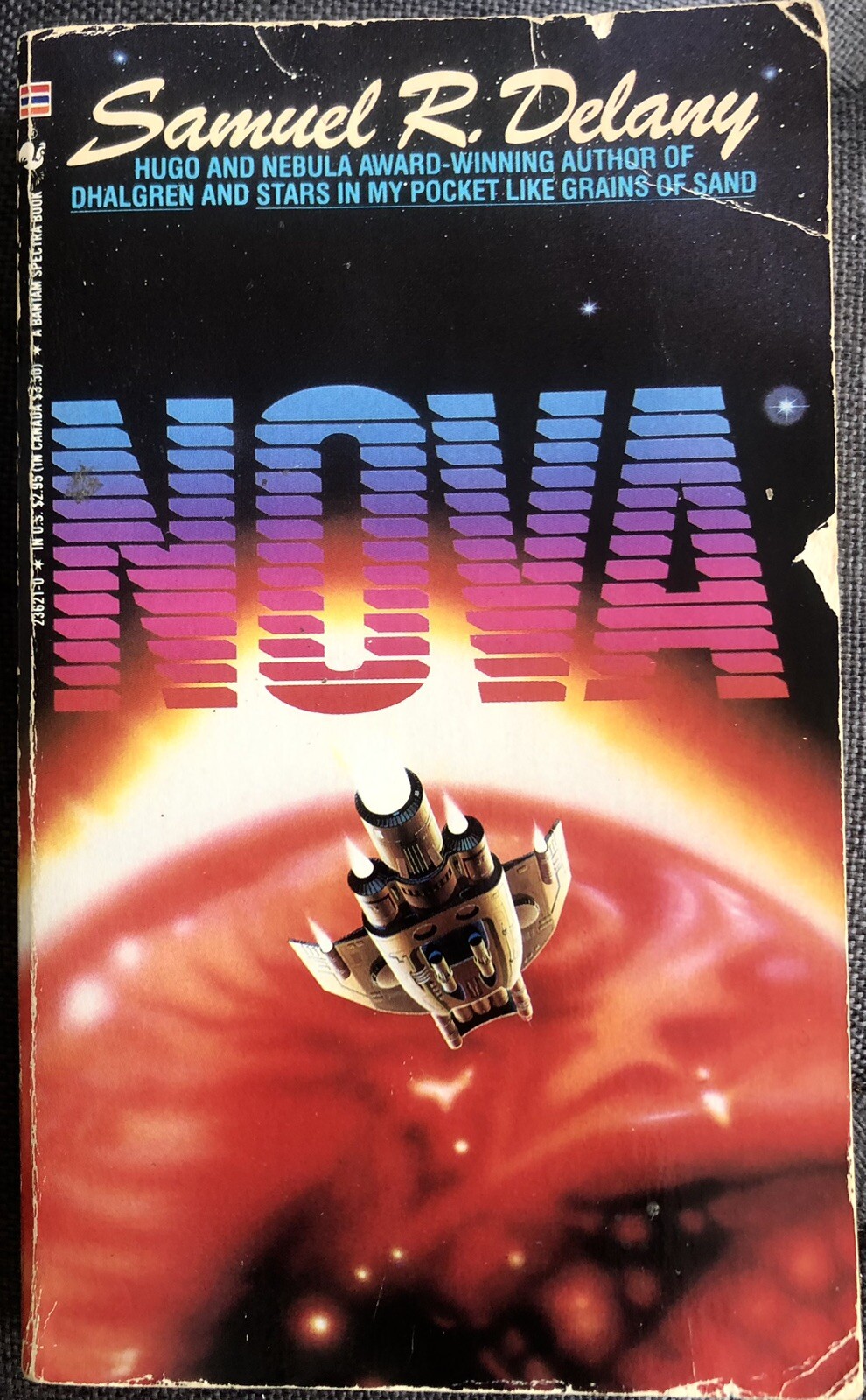 SAMUEL R. DELANY NOVA VTG PB HTF BANTAM EDITION SCIENCE FICTION SPACE OPERA SF