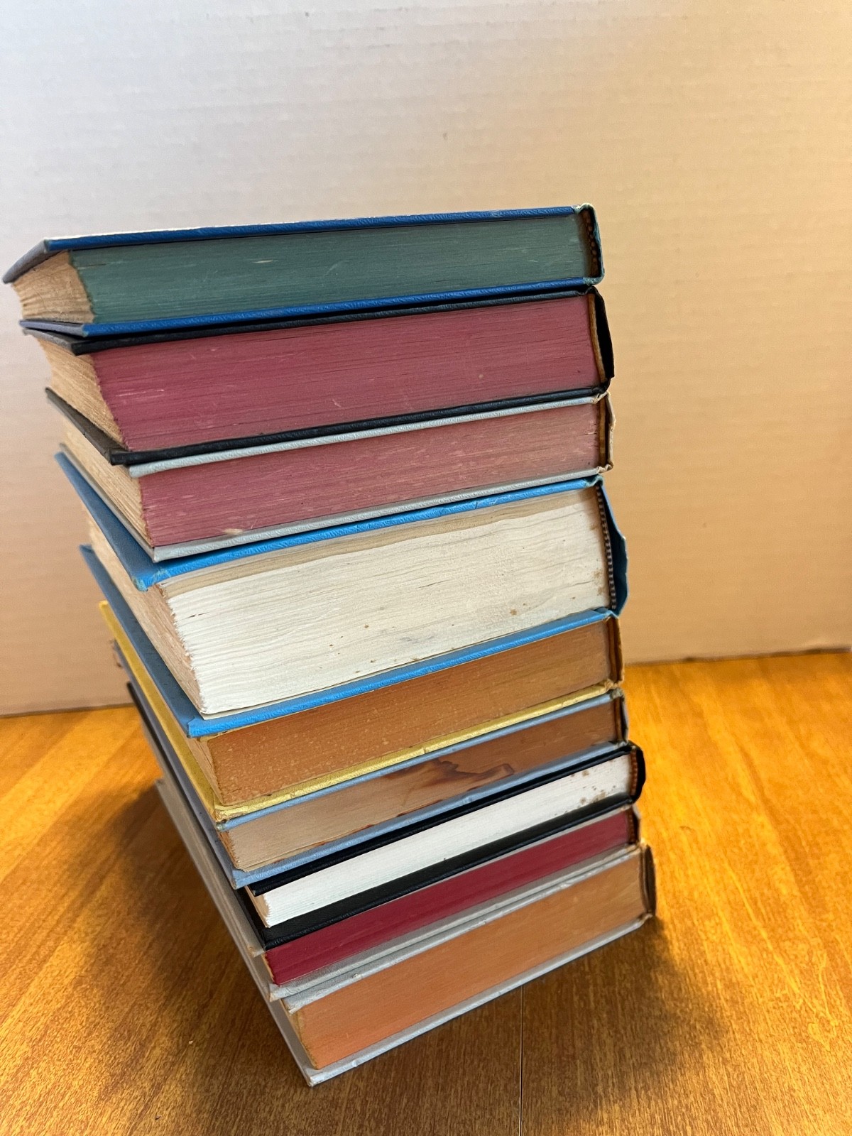 Lot of 9 Science Fiction Books Vintage (See Photos)