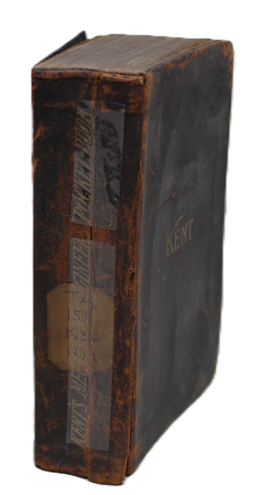 KENT MECHANICAL ENGINEER’S POCKET BOOK BY WILLIAM KENT 1904 VINTAGE