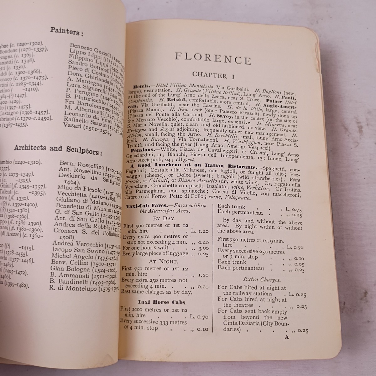 Florence by Augustus J. C. Hare & St. Clair Baddeley 1914 Eighth Edition