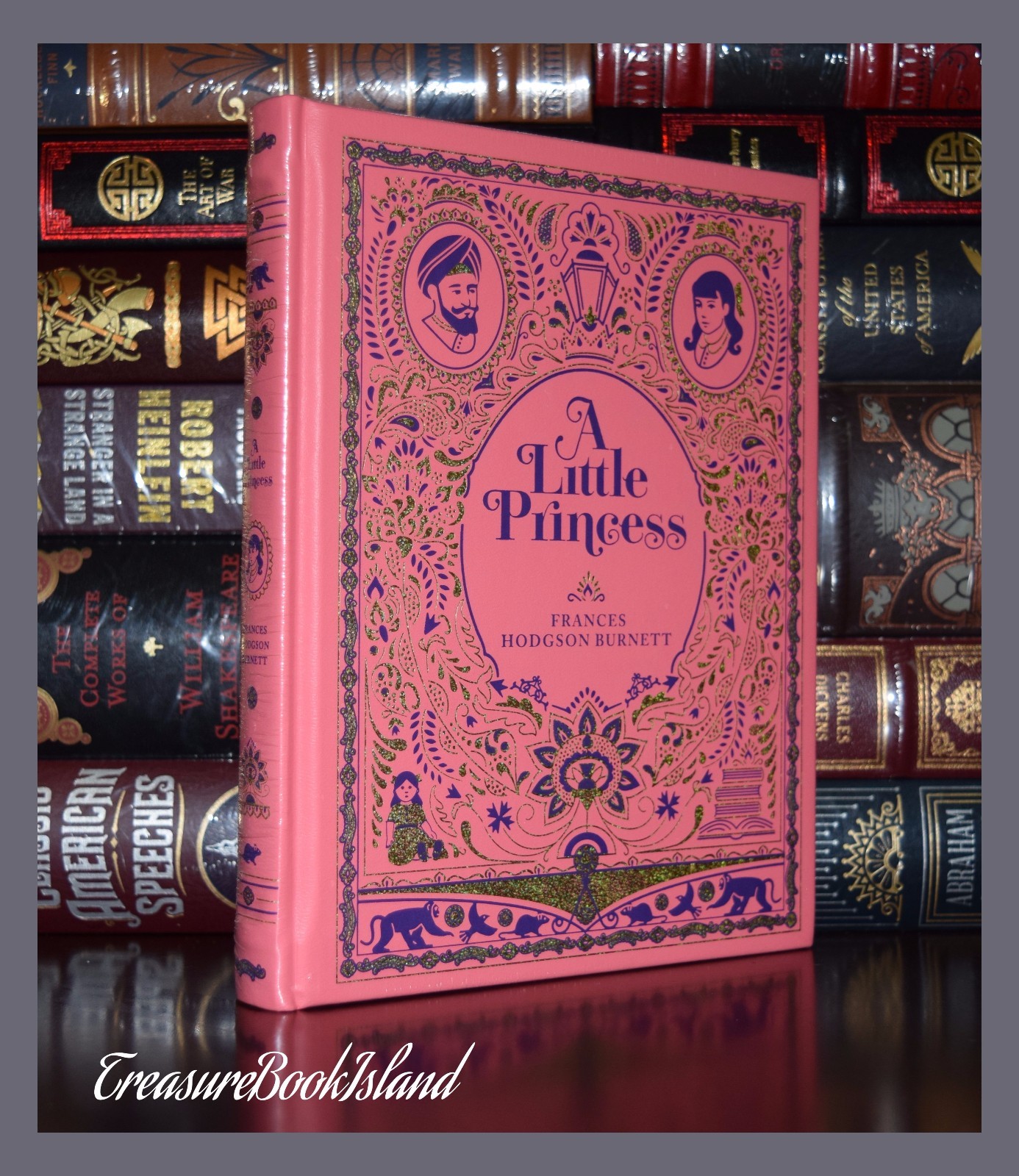 Little Princess F. H. Burnett Illustrated New Sealed Leather Bound Collectible