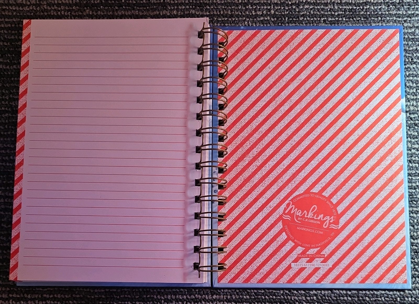 Coca Cola Journal Notebook Blank Lined Spiral Bear by Markings CR Gibson