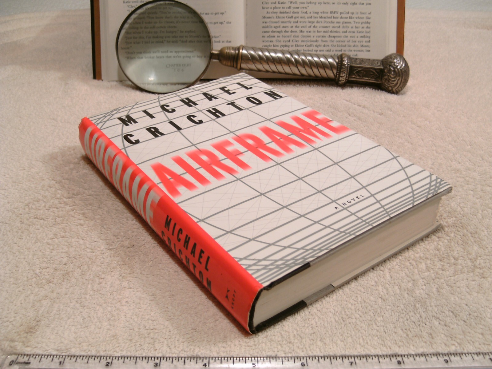 Michael Crichton *AIRFRAME* HC/DJ 1st Edition – 1st Printing