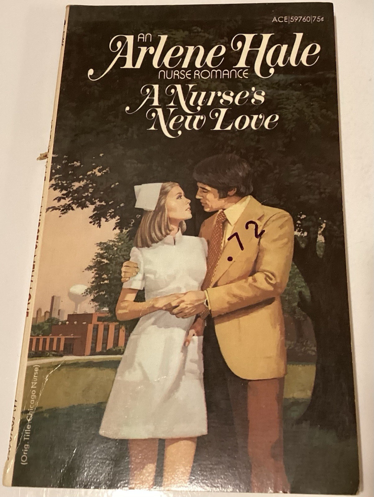Lot of 9 Vintage Arlene Hale Nurse Medical Themed Romance Paperback Ace 1960s