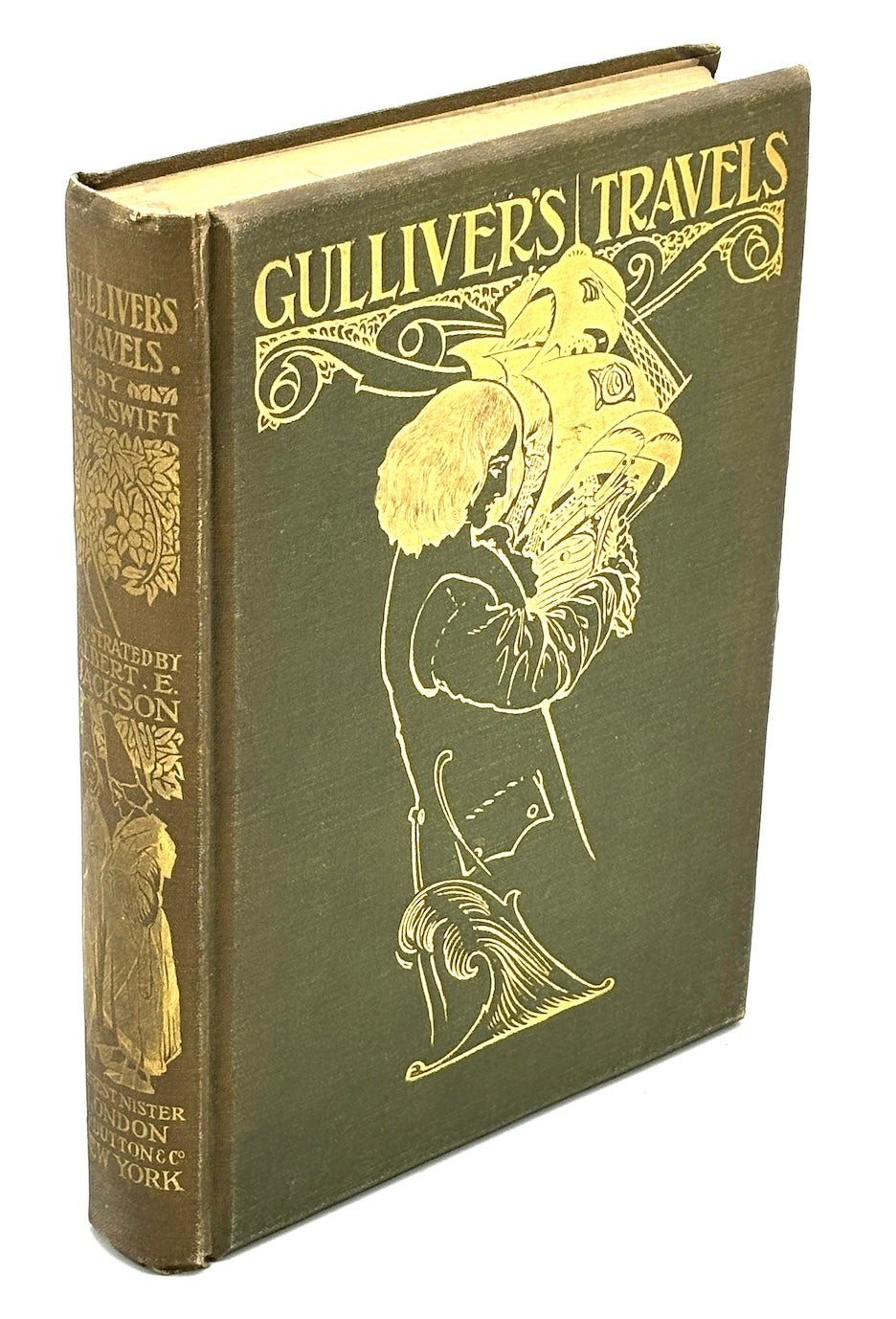 Dean Jonathan Swift / Gulliver’s Travels illustrated by E Jackson 1911
