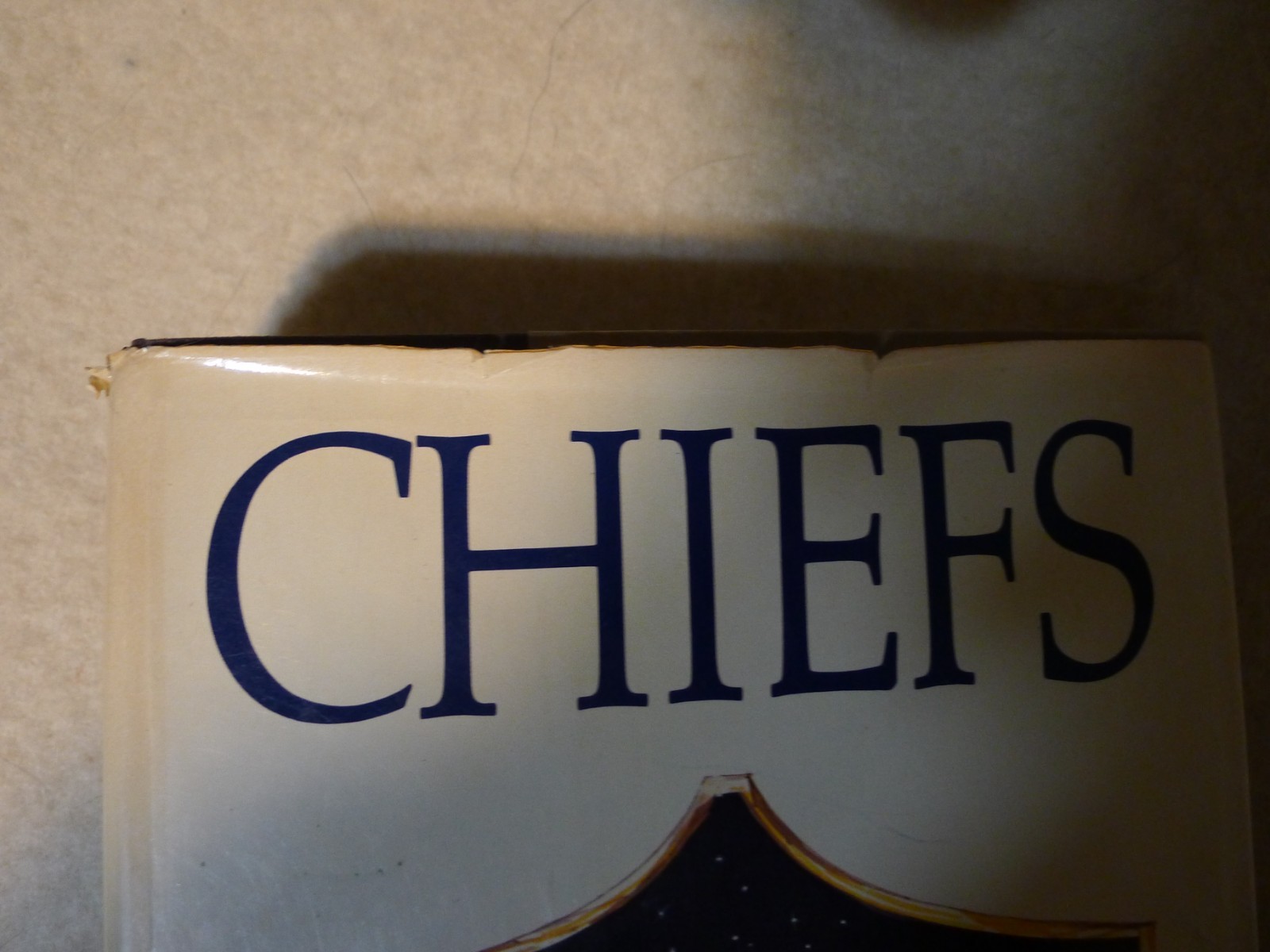 Stuart Woods CHIEFS : A Novel 1st Edition SIgned Inscribed