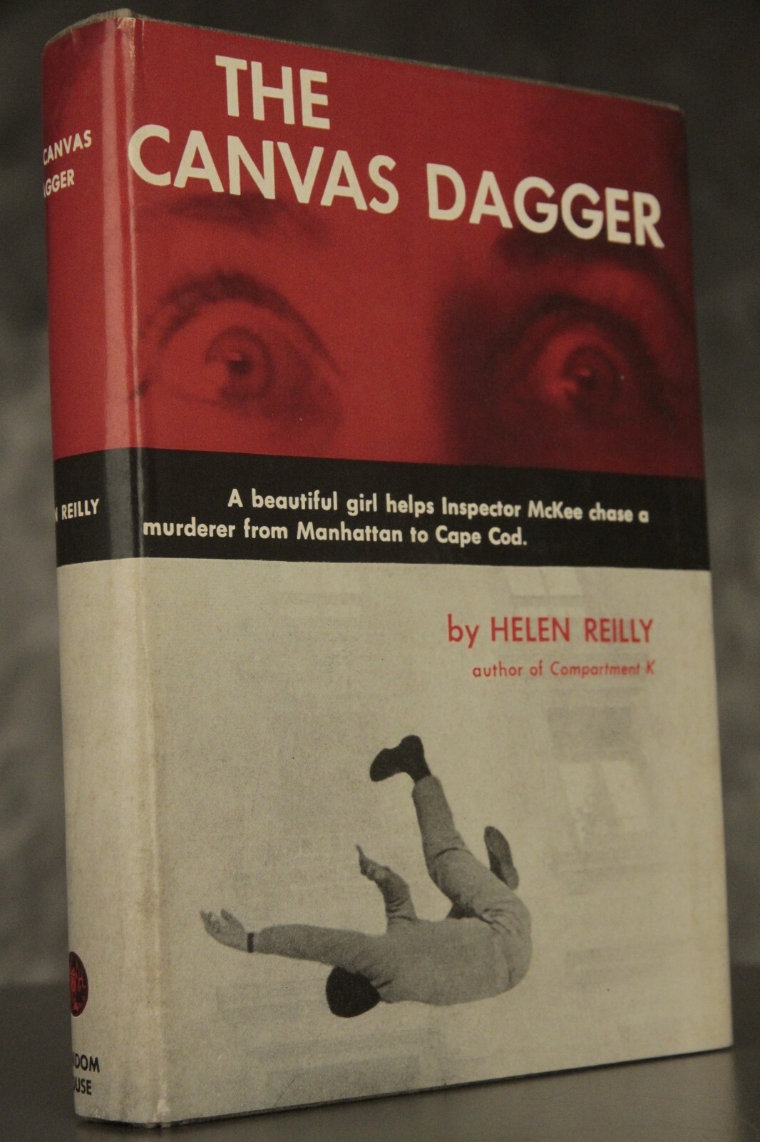 1956 The Canvas Dagger HELEN REILLY hardcover w/DJ Random House FIRST EDITION