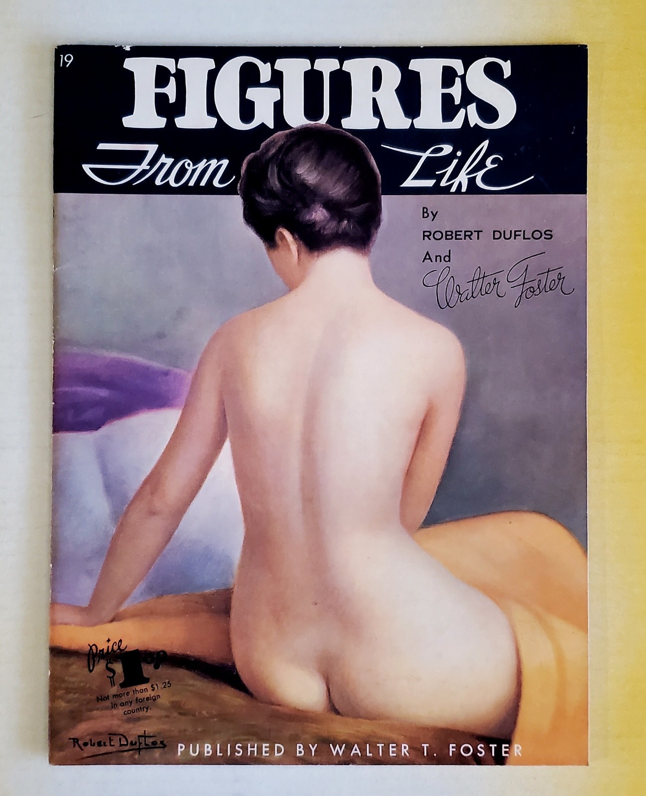VINTAGE BOOK- „FIGURES FROM LIFE“ BY ROBERT DUFLOS. 1950 IST EDITION. LIKE NEW.
