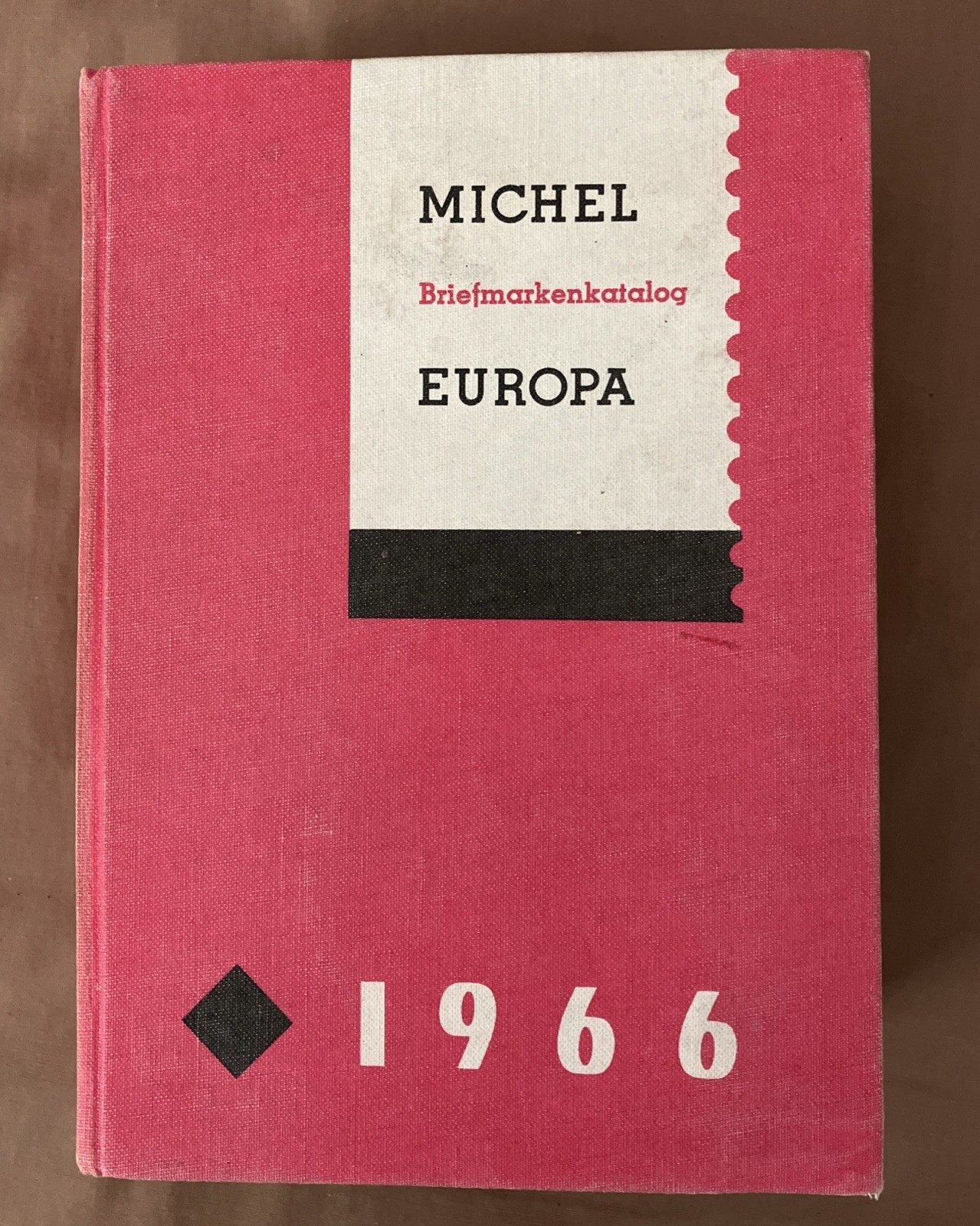 Vintage 1966 MICHEL Briefmarken Katalog Europa Stamp Book
