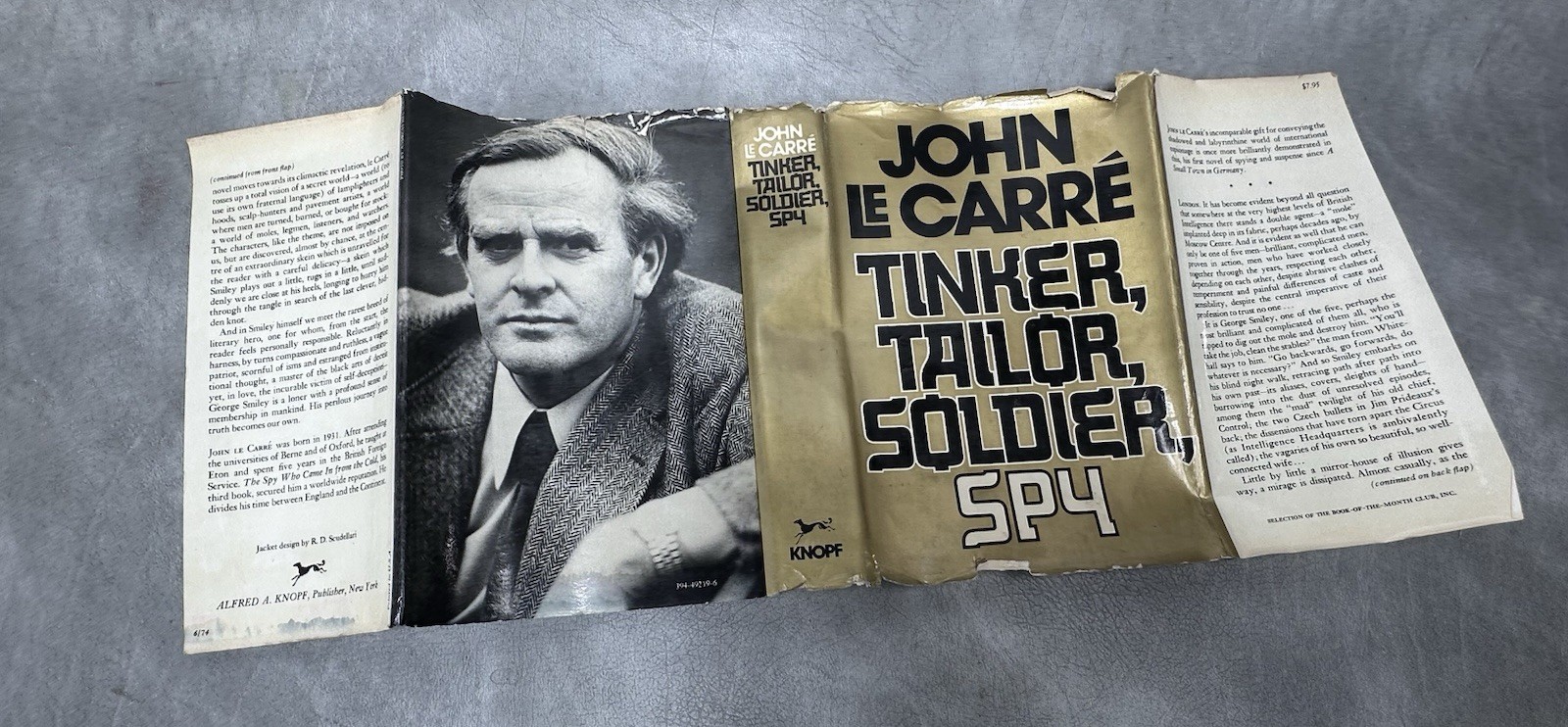 The Spy Who Came In From The Cold, John Le Carre 1963 1st Book Club + Tinker HC