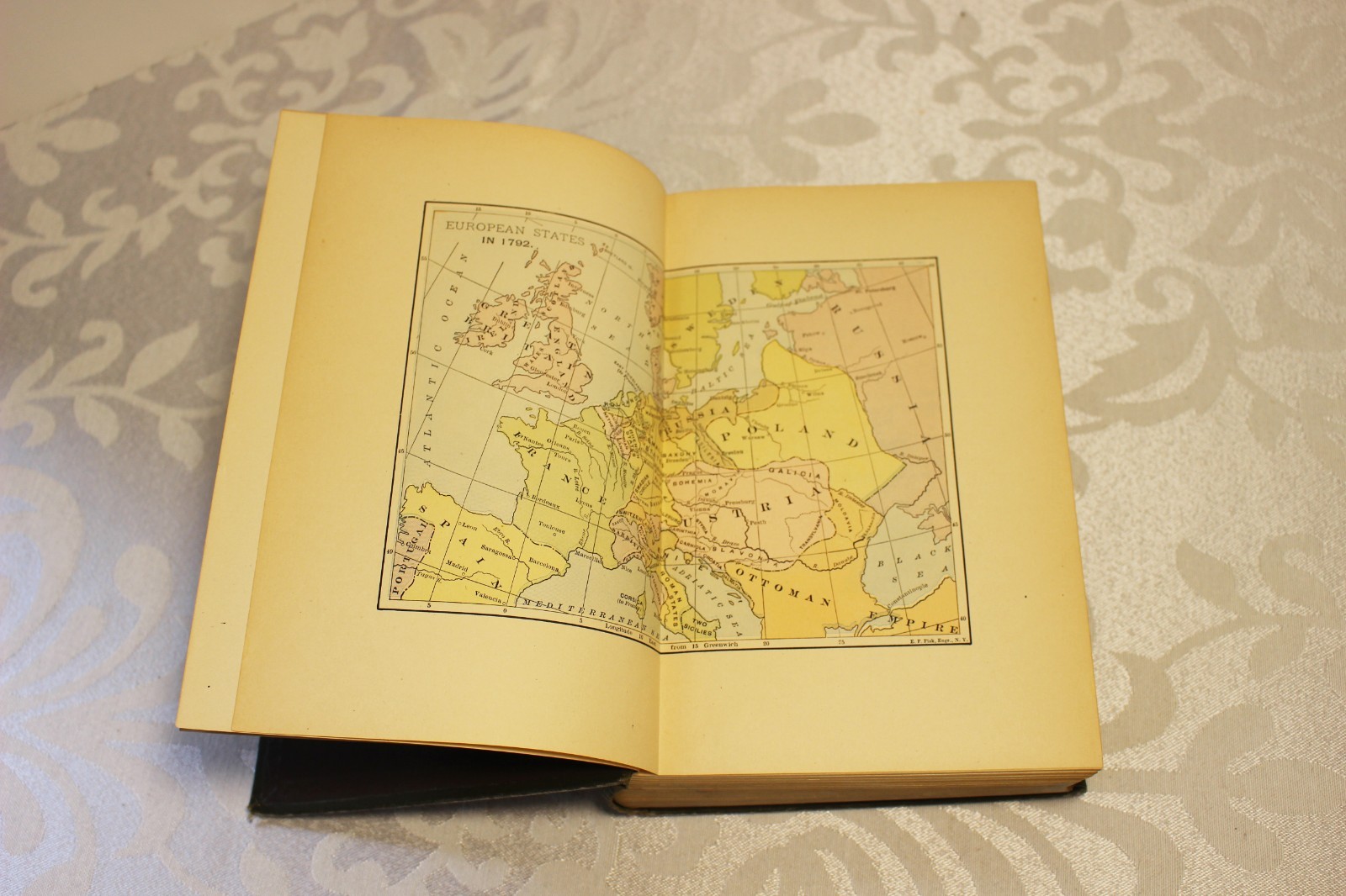 1890 A History of Modern Europe by C. A. Fyffe – Volume 1-3 – GOOD