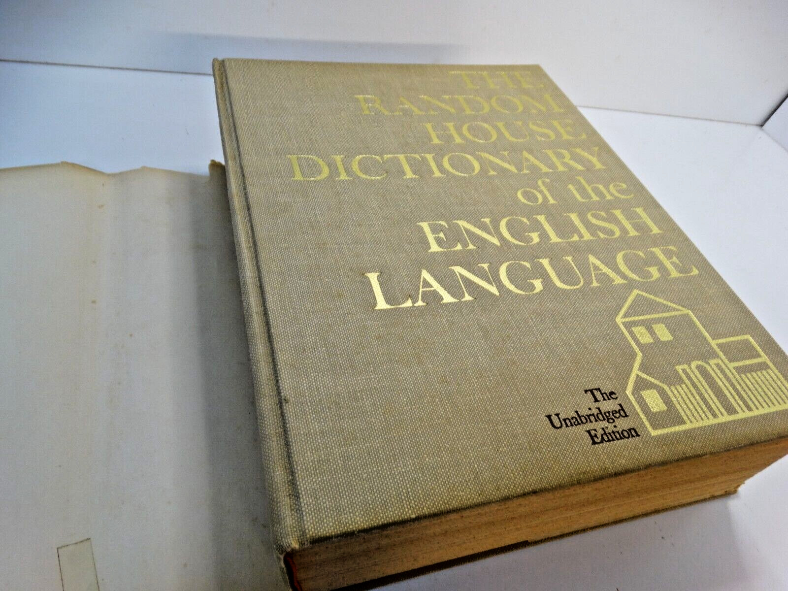 The Random House Dictionary , Unabridged, 1967 with Dust Jacket