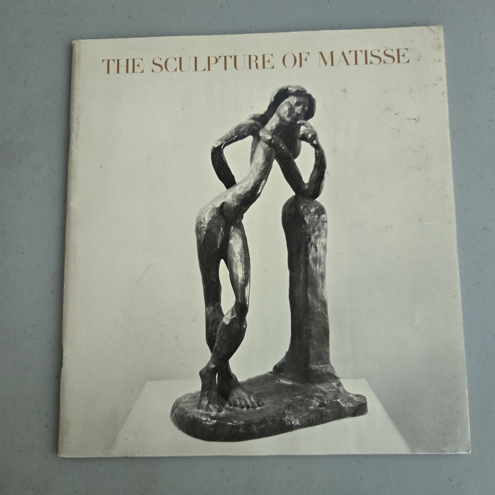 Sculpture of MATISSE Museum of Modern Art MOMA Exhibition Catalog Book 1972 Vtg