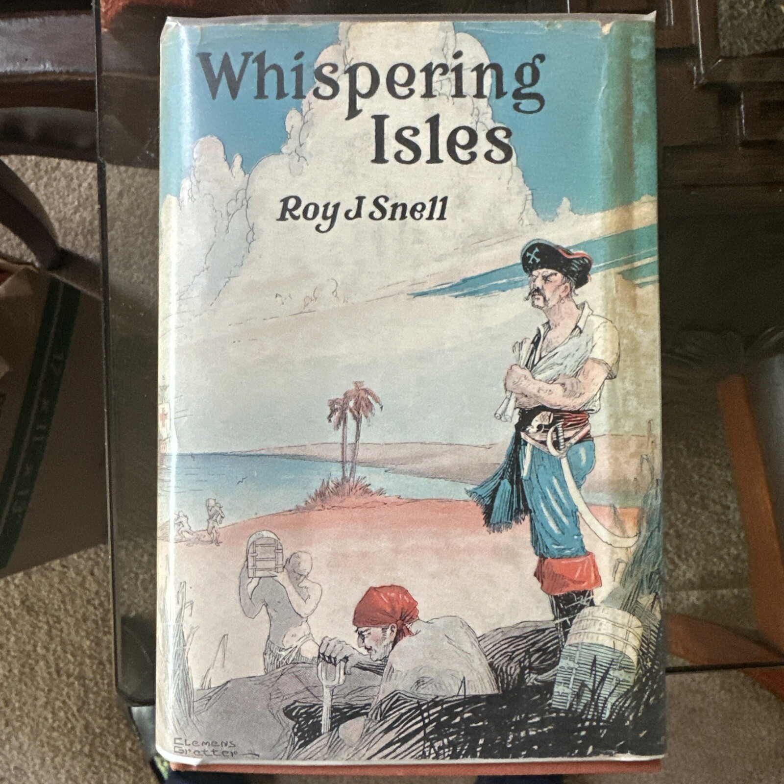 1927 – Whispering Isles By Roy J. Snell – Rare DJ HC Collectors 1st Edition.