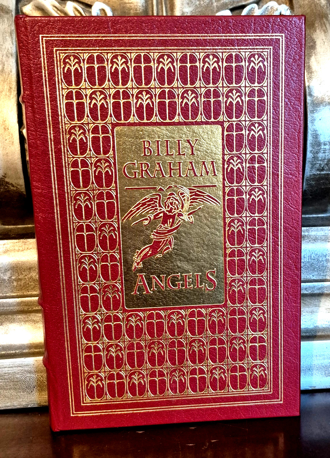 ANGELS by Billy Graham (1996 Easton Press, Genuine Leather, Very Good ++)