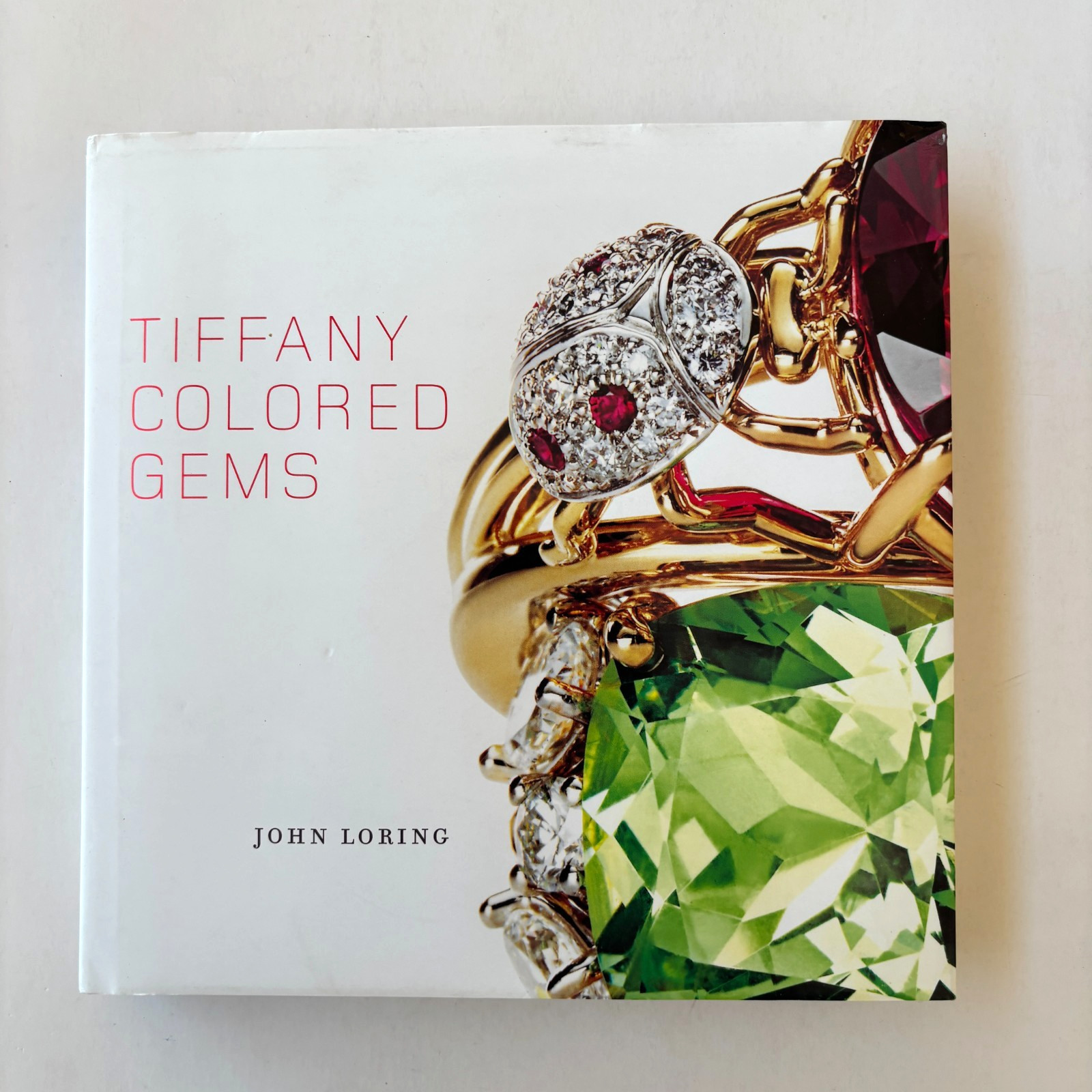 Tiffany Colored Gems Hardcover w Dust Jacket by John Loring 2007 1st Printing