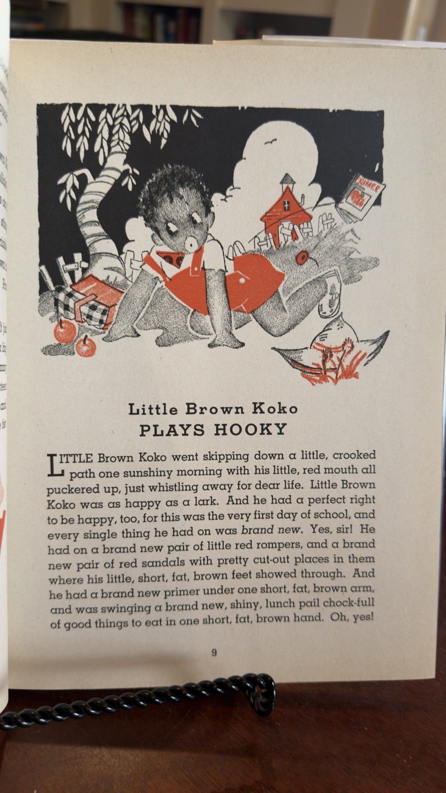 Little Brown Koko 1940 by Blanche Seale Hunt 1st ed. Illustrate Dorothy Wagstaff