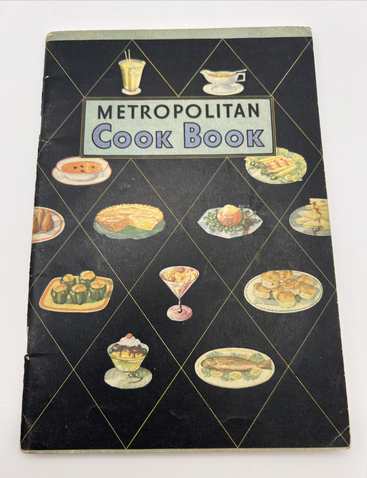 Vintage Metropolitan Cook Book Recipe Book Made in NY, USA