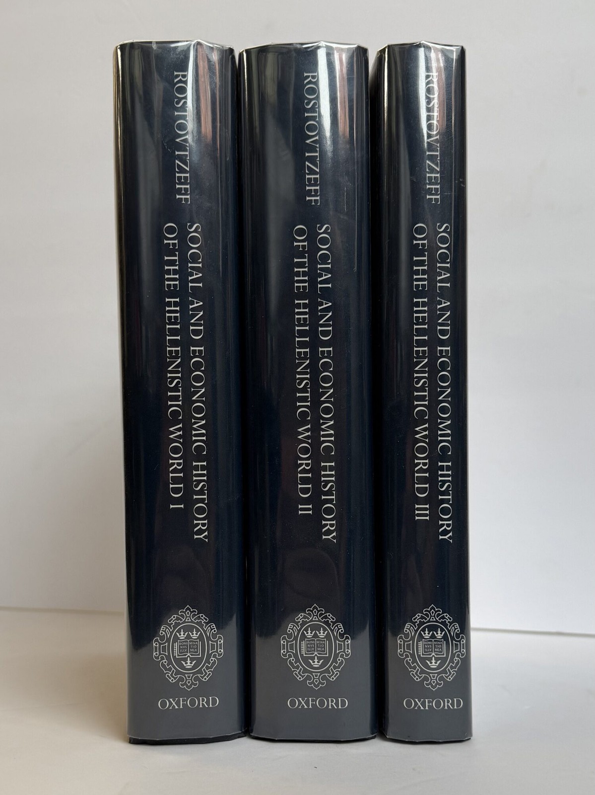 M Rostovtzeff / SOCIAL & ECONOMIC HISTORY OF THE HELLENISTIC WORLD Three 1st ed