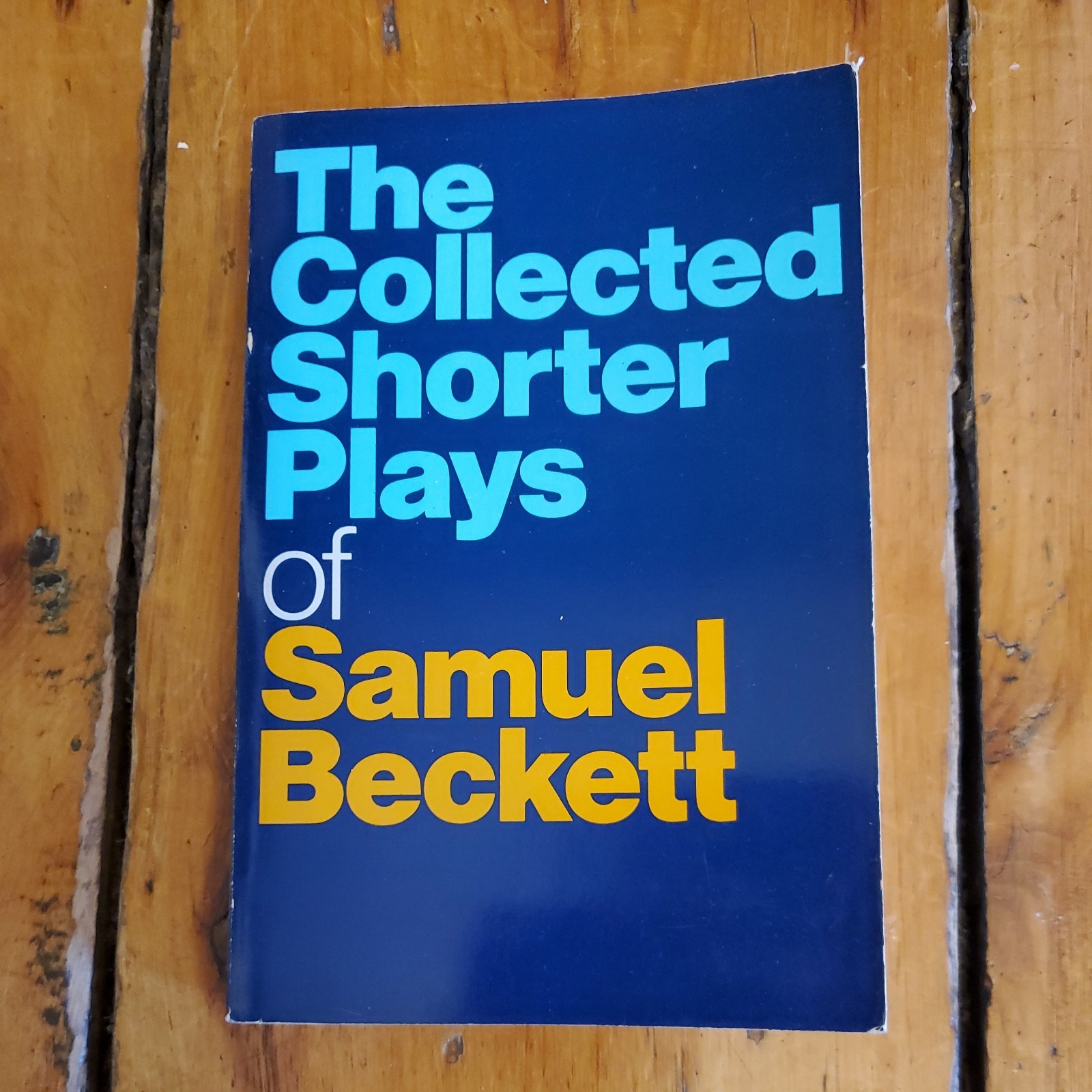 Samuel Beckett – Collected Shorter Plays 1st Evergreen Edition 1984 Paperback