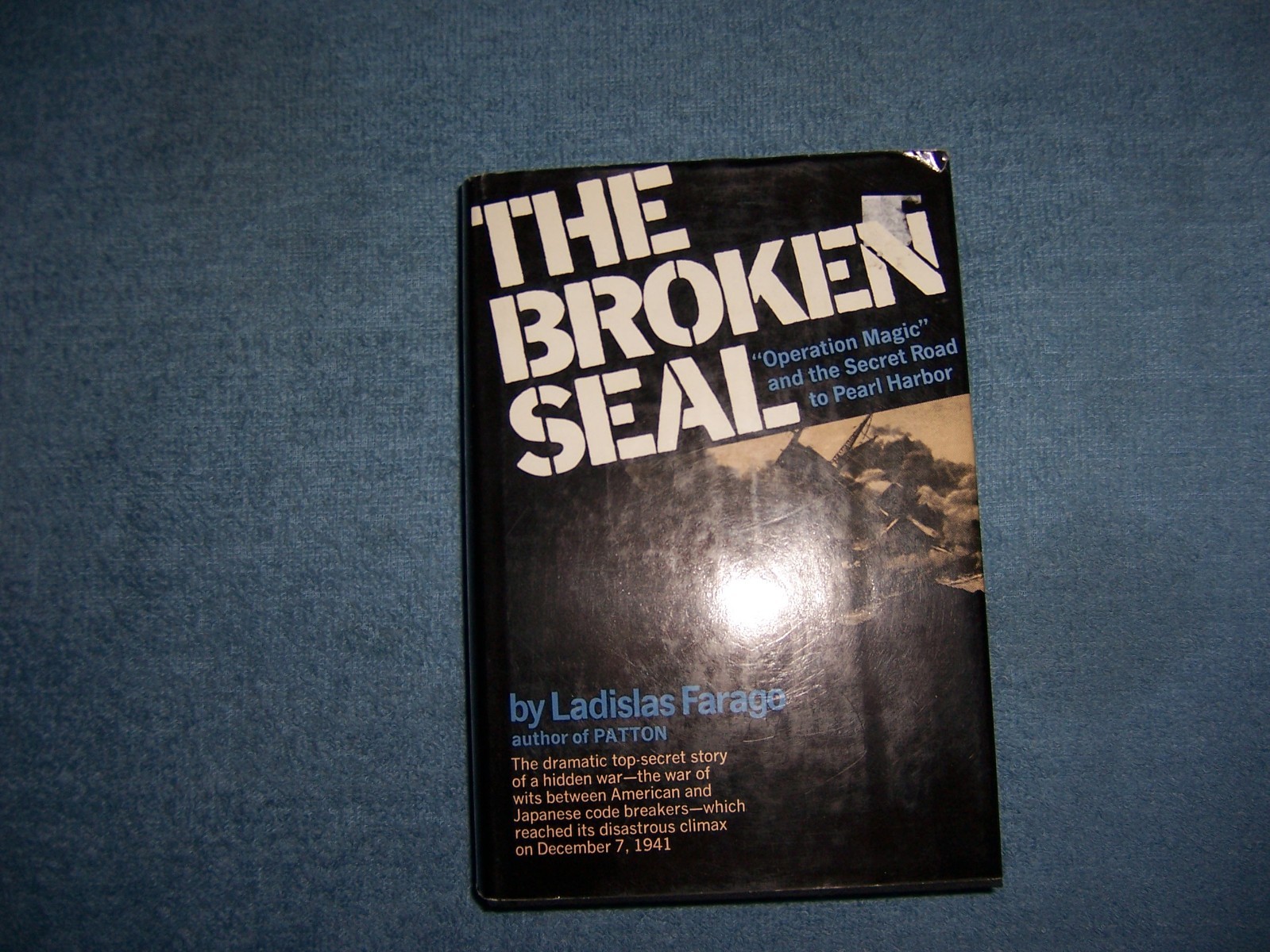 THE BROKEN SEAL by Ladislas Farago/1st ed/HCDJ/Miltary & War/WWII 1939-45