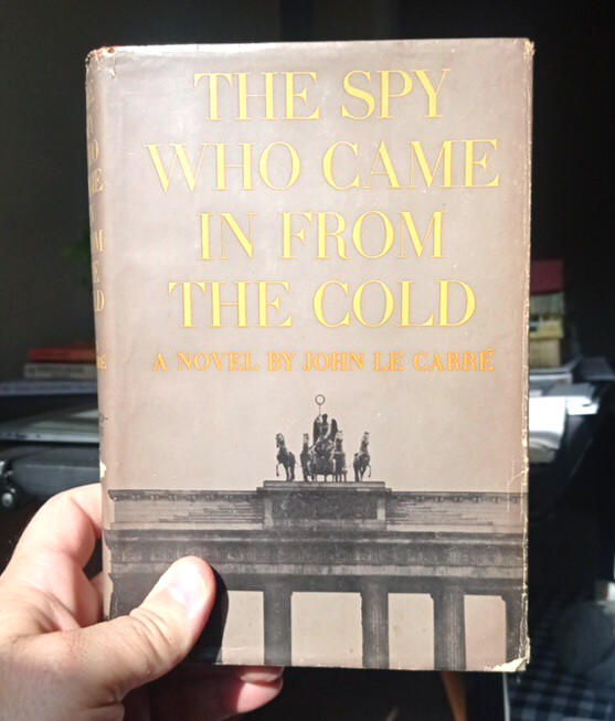 The Spy Who Came In From the Cold by John Le Carre 1963 1st US Edition vintage